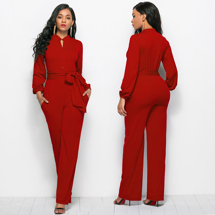 Bamboo Bliss Wrap Jumpsuit