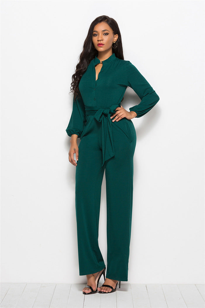 Bamboo Bliss Wrap Jumpsuit