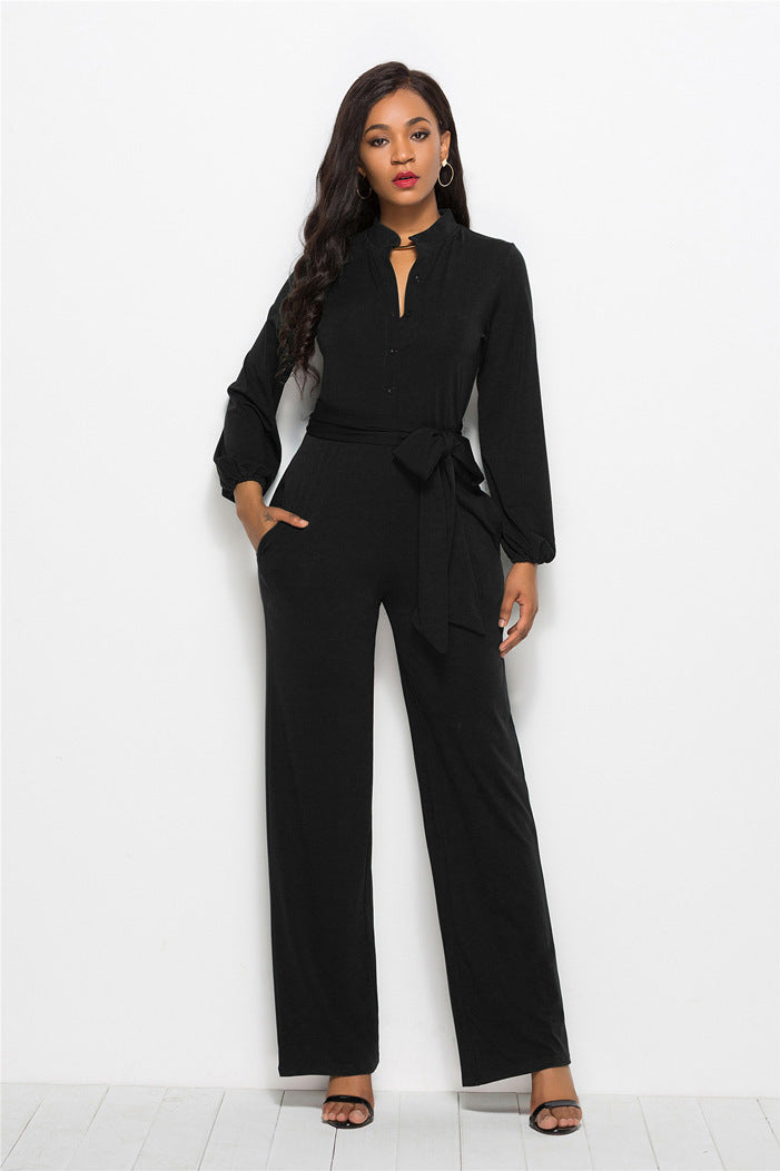 Bamboo Bliss Wrap Jumpsuit