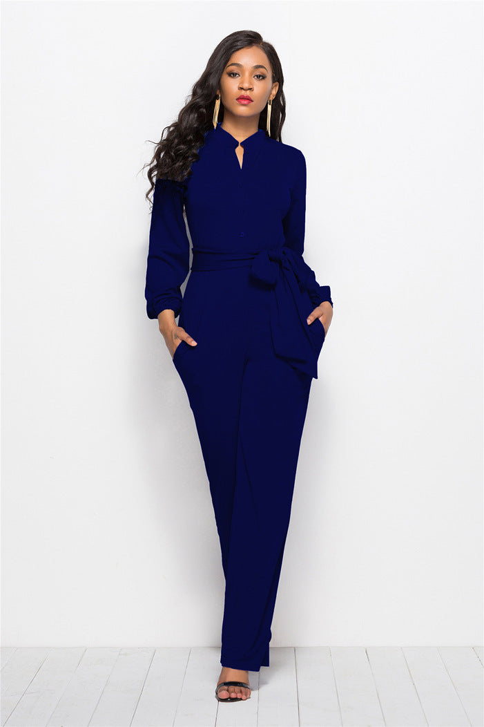 Bamboo Bliss Wrap Jumpsuit